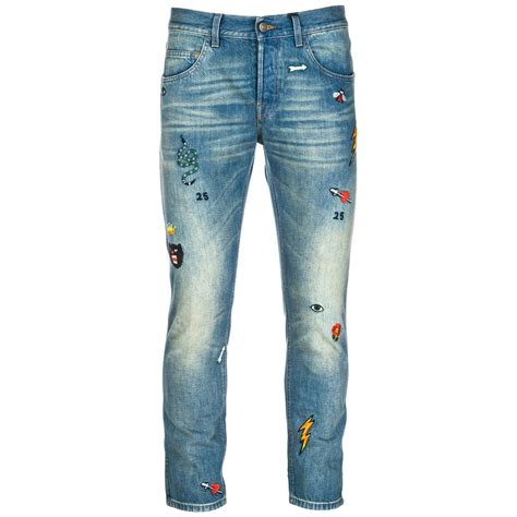 gucci embroidered denim for men|gucci denim fabric.